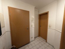 Wohnungseingang Balkon mit Blick in die freie Landschaft - Gem�tliche 2-ZKB-Dachgeschosswohnung in G�tersloh-Spexard