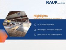  Ideale Ausstellungsfl�che in TOP Lage: Exklusive Fachmarktlage direkt an der B61 in G�tersloh