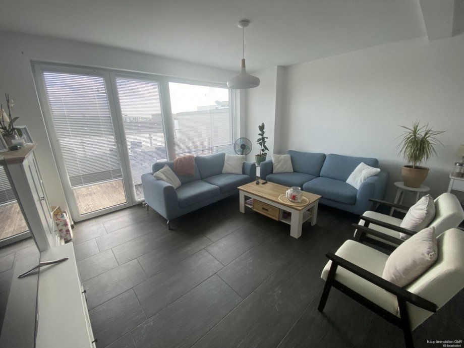 Wohnzimmer Penthousewohnung G�tersloh