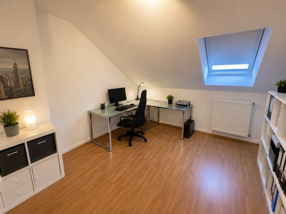 Schlafzimmer - KI aufger�umt Dachgeschosswohnung G�tersloh
