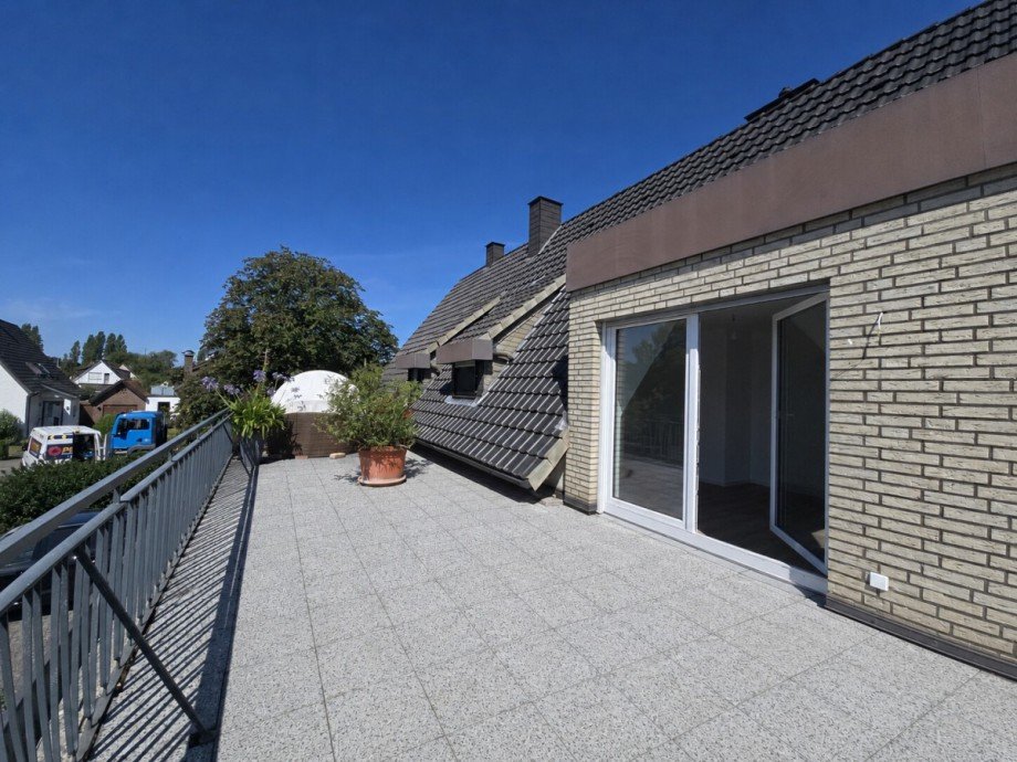 Dachterrasse Etagenwohnung G�tersloh