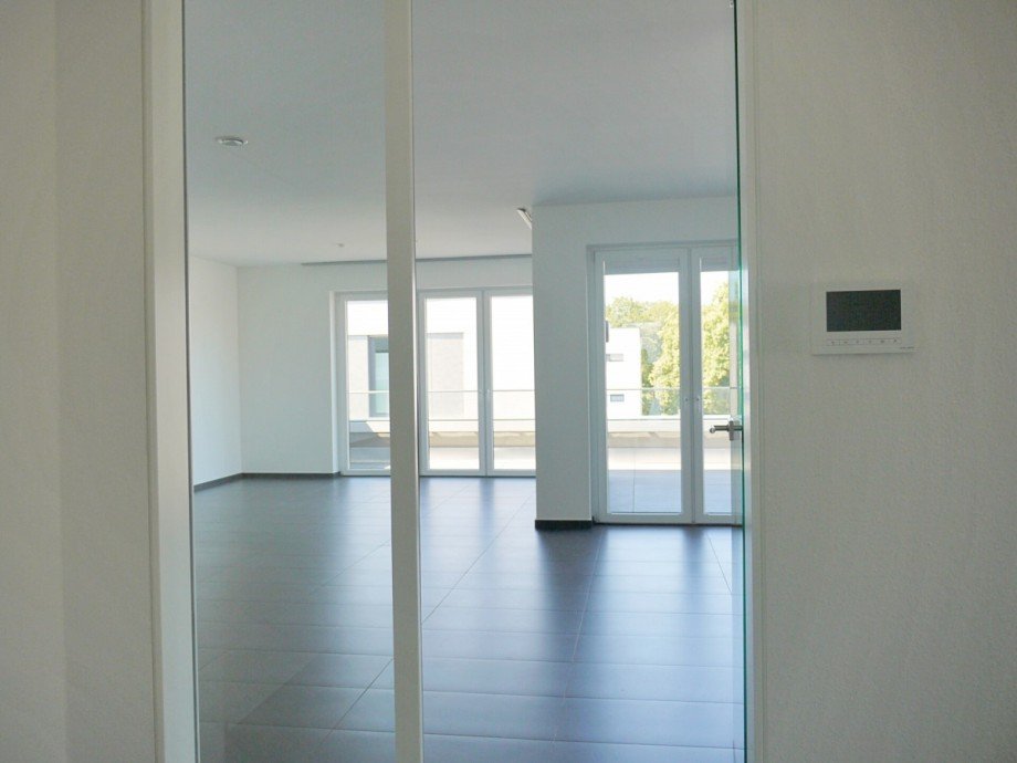 Blick vom Flur ins Esszimmer Penthousewohnung G�tersloh