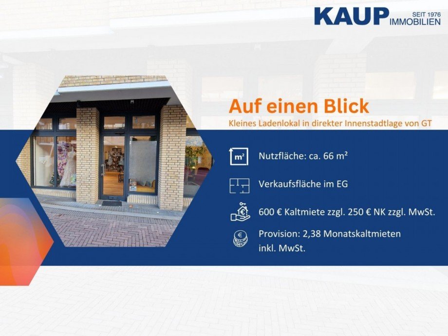 9065-7 Ladenlokal G�tersloh