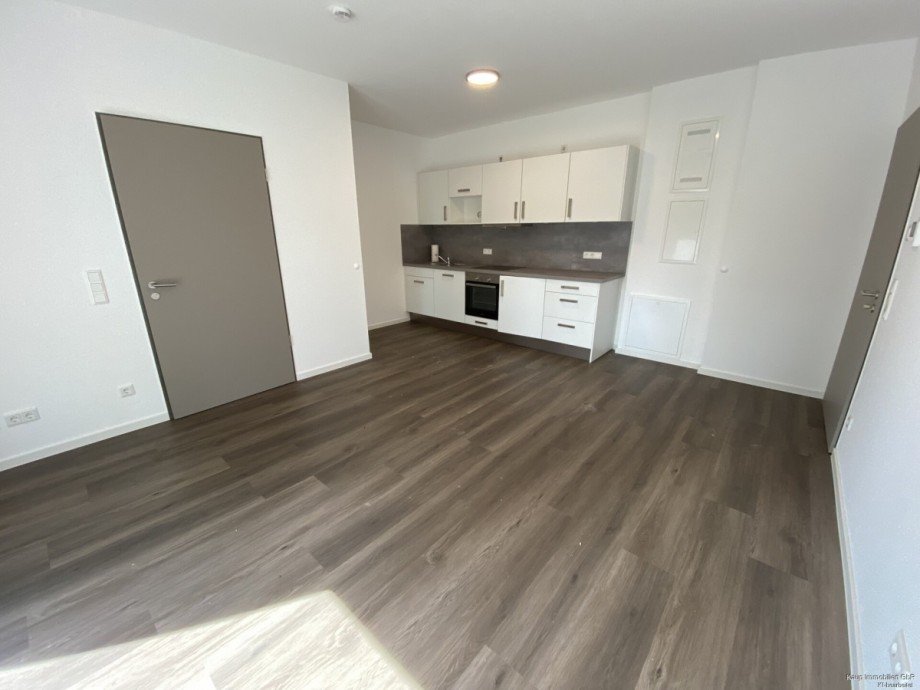 Wohnraum mit K�che Etagenwohnung G�tersloh