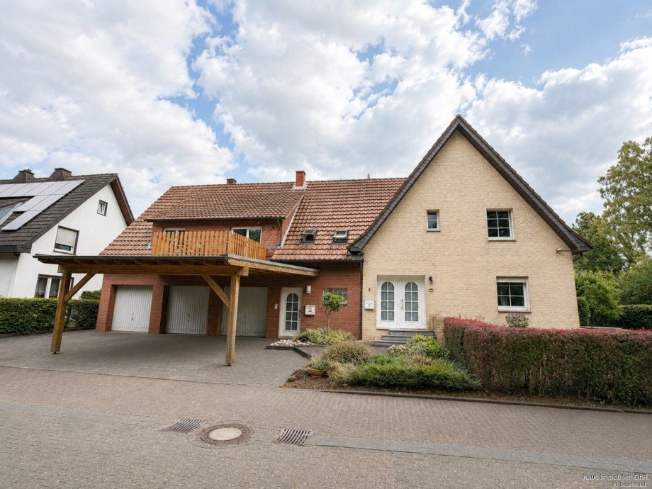 West-Ansicht Einfamilienhaus Rheda-Wiedenbr�ck