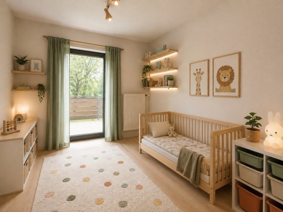 Kinderzimmer - KI-generiert Reihenmittelhaus G�tersloh