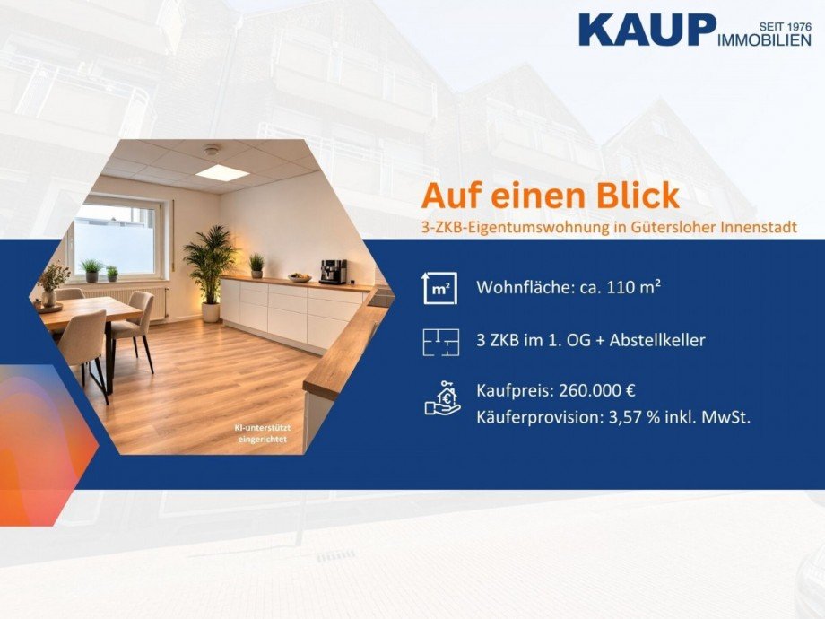 8815-13 Etagenwohnung G�tersloh