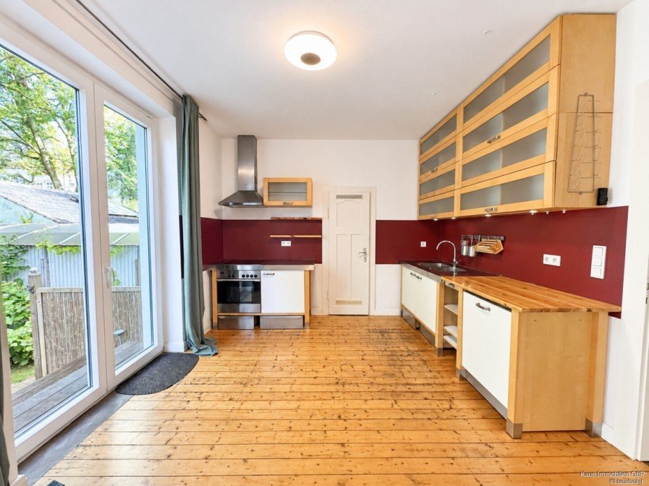 K�che mit Zugang zum Garten Einfamilienhaus G�tersloh