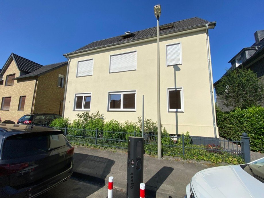 Stra�enansicht Erdgeschosswohnung G�tersloh
