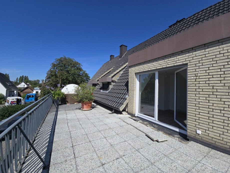 Dachterrasse Etagenwohnung G�tersloh