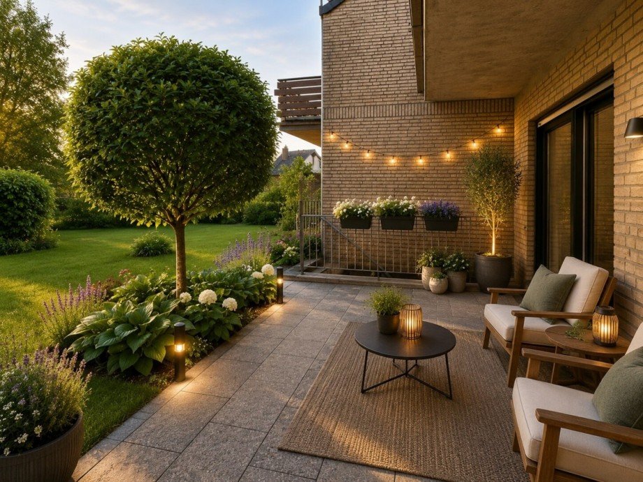 Terrasse Reihenmittelhaus G�tersloh
