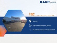  Ideale Ausstellungsfl�che in TOP Lage: Exklusive Fachmarktlage direkt an der B61 in G�tersloh