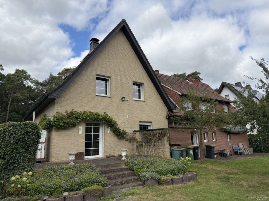 Gartenansicht Einfamilienhaus Rheda-Wiedenbr�ck