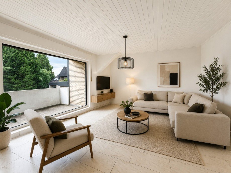 KI-generierte Wohnidee Etagenwohnung G�tersloh