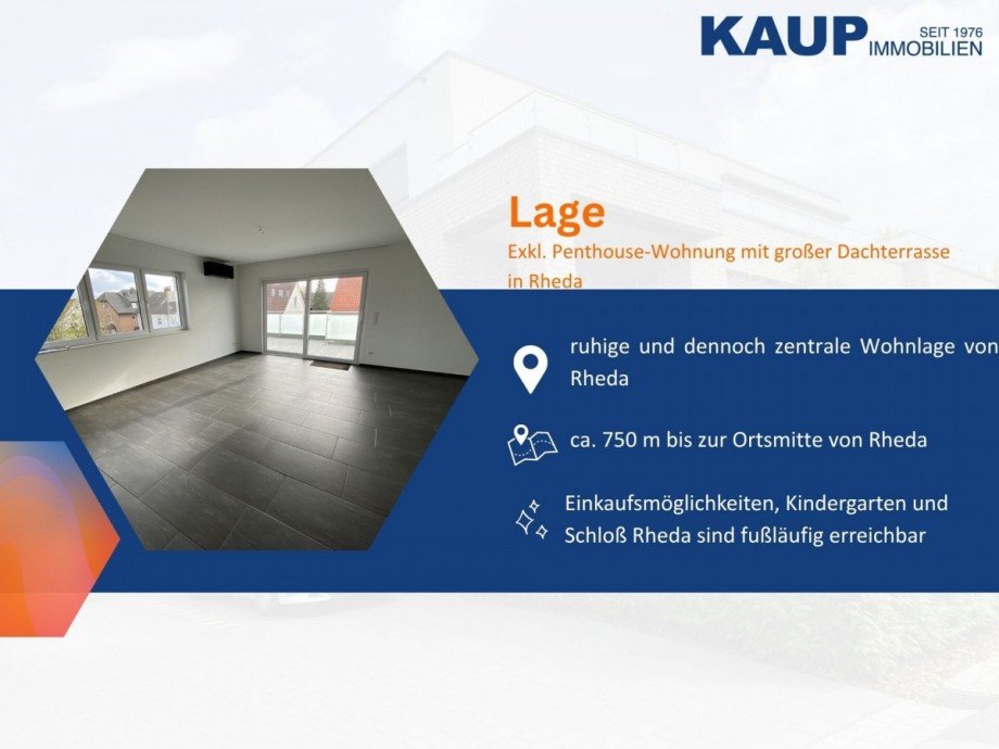 Lage Penthousewohnung Rheda-Wiedenbr�ck