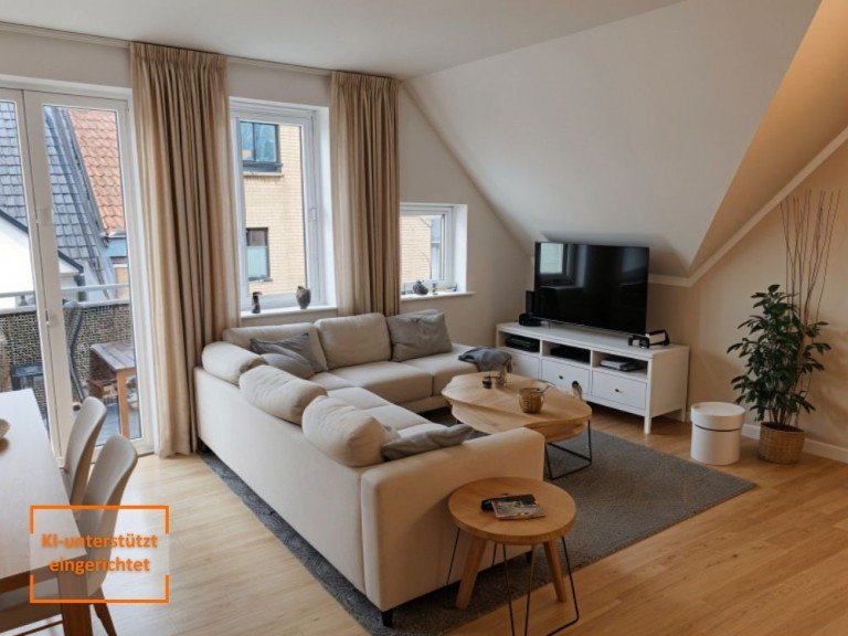 Bild1 G�tersloh Wohnung Wohnen mit Flair! Stilvolle 3-ZKB Maisonette-Wohnung mit Balkon in GT-City