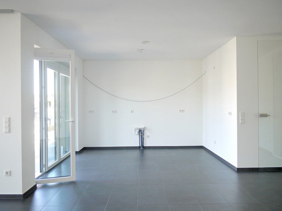 Blick auf die K�che Penthousewohnung G�tersloh