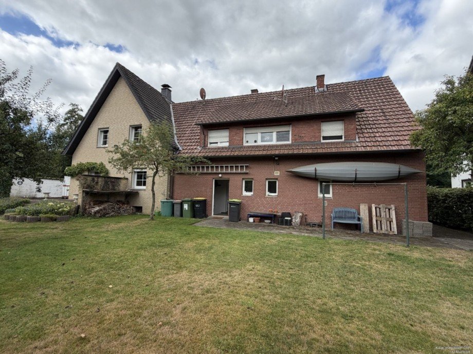 Gartenansicht (Ostansicht) Einfamilienhaus Rheda-Wiedenbr�ck