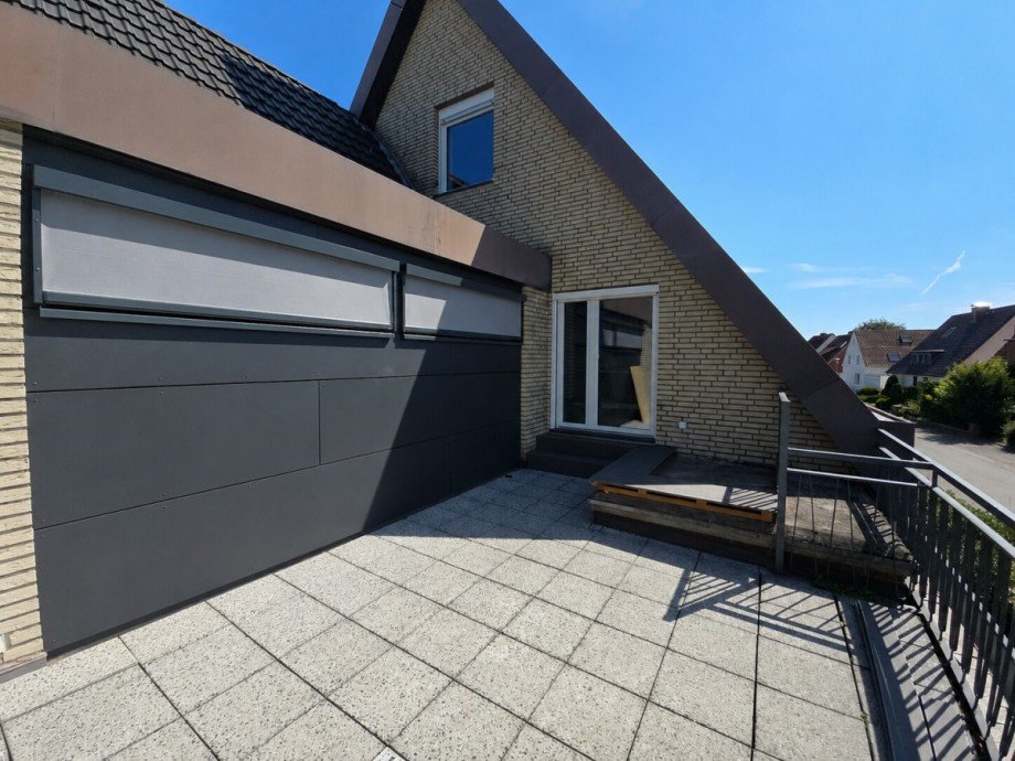 Dachterrasse Etagenwohnung G�tersloh