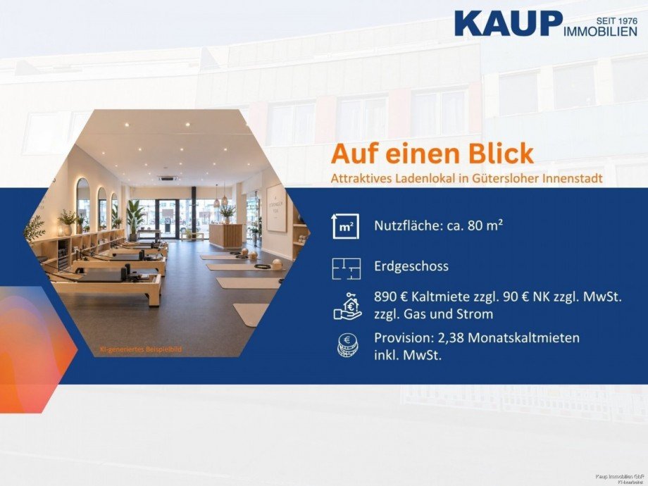 9165-7 Ladenlokal G�tersloh