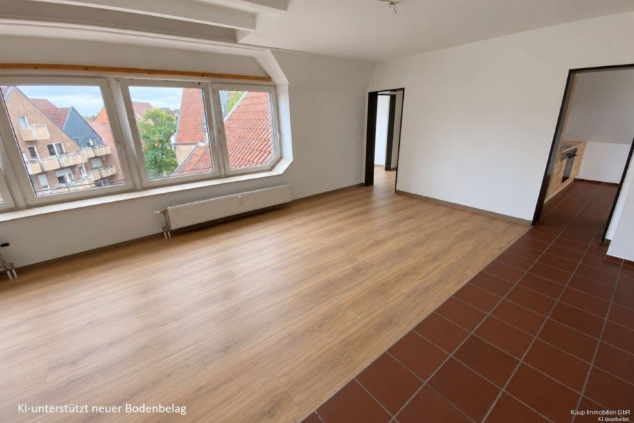 Wohnzimmer Etagenwohnung G�tersloh