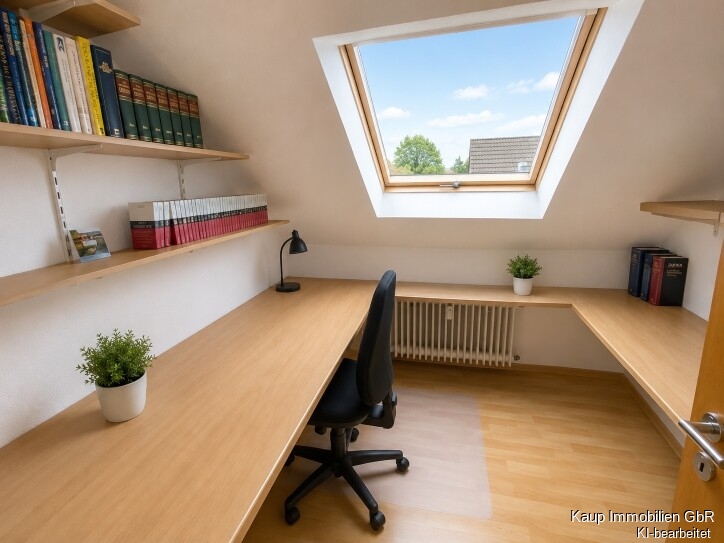Arbeitszimmer G�tersloh Dachgeschosswohnung 2,5 ZKB-Wohnung mit Balkon im G�tersloher S�den